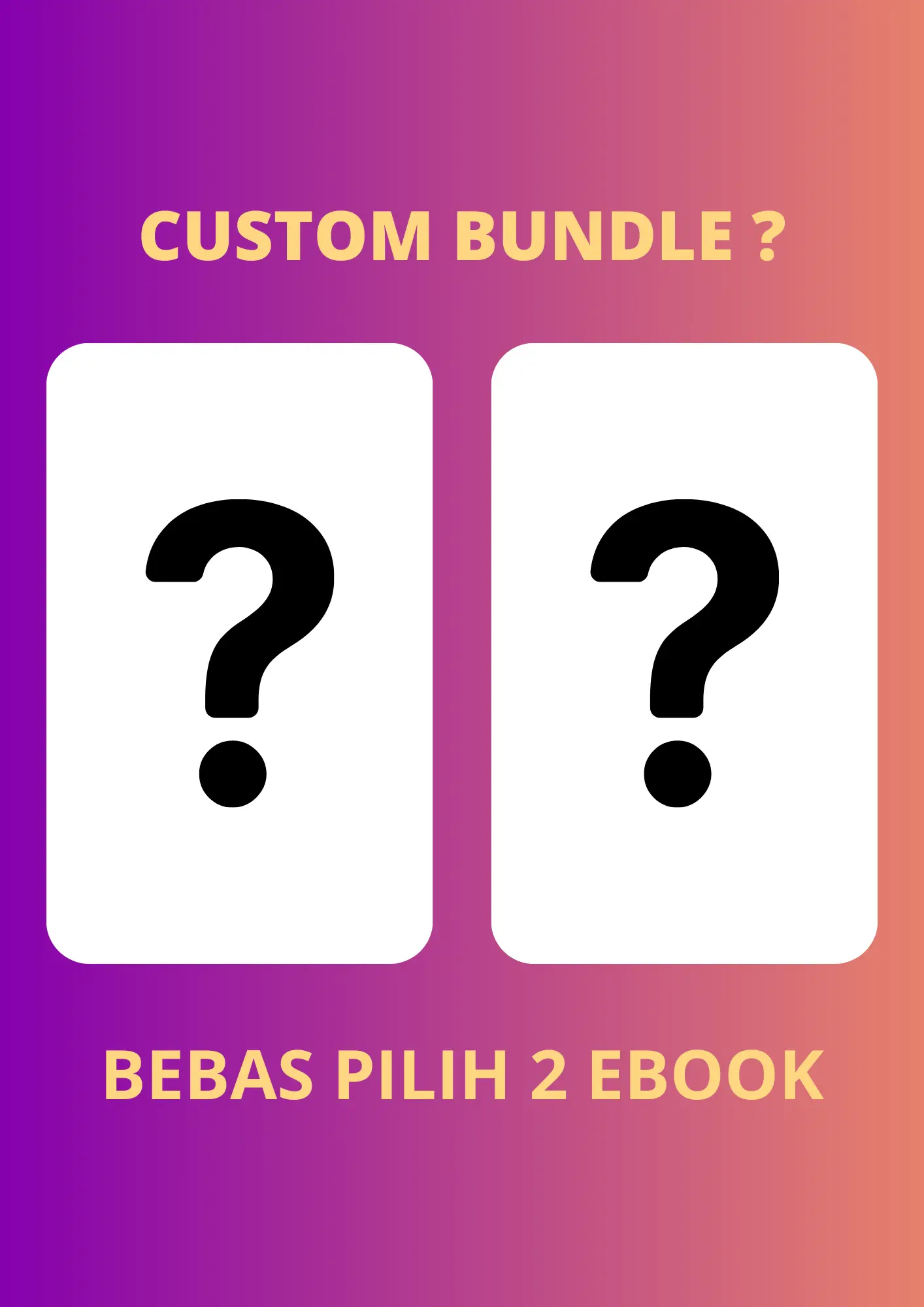 Custom Bundle eBook FullStack Developer