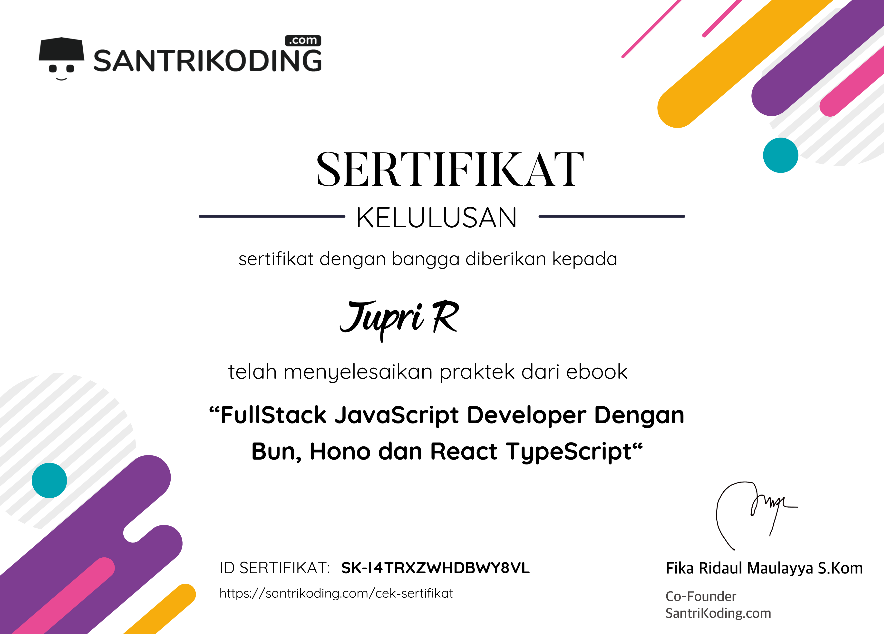 Sertifikat SK-I4TRXZWHDBWY8VL