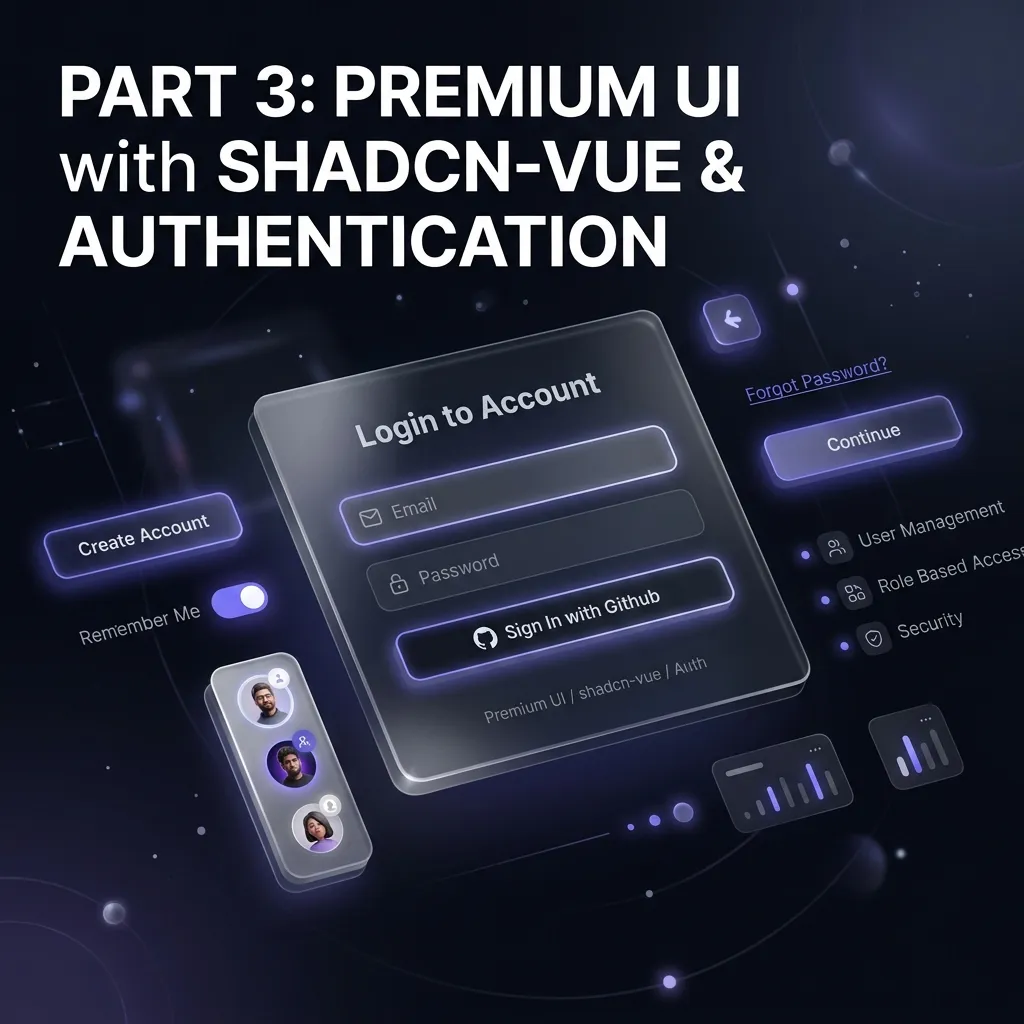 Laravel 13 AI #3 UI & Auth (shadcn-vue)