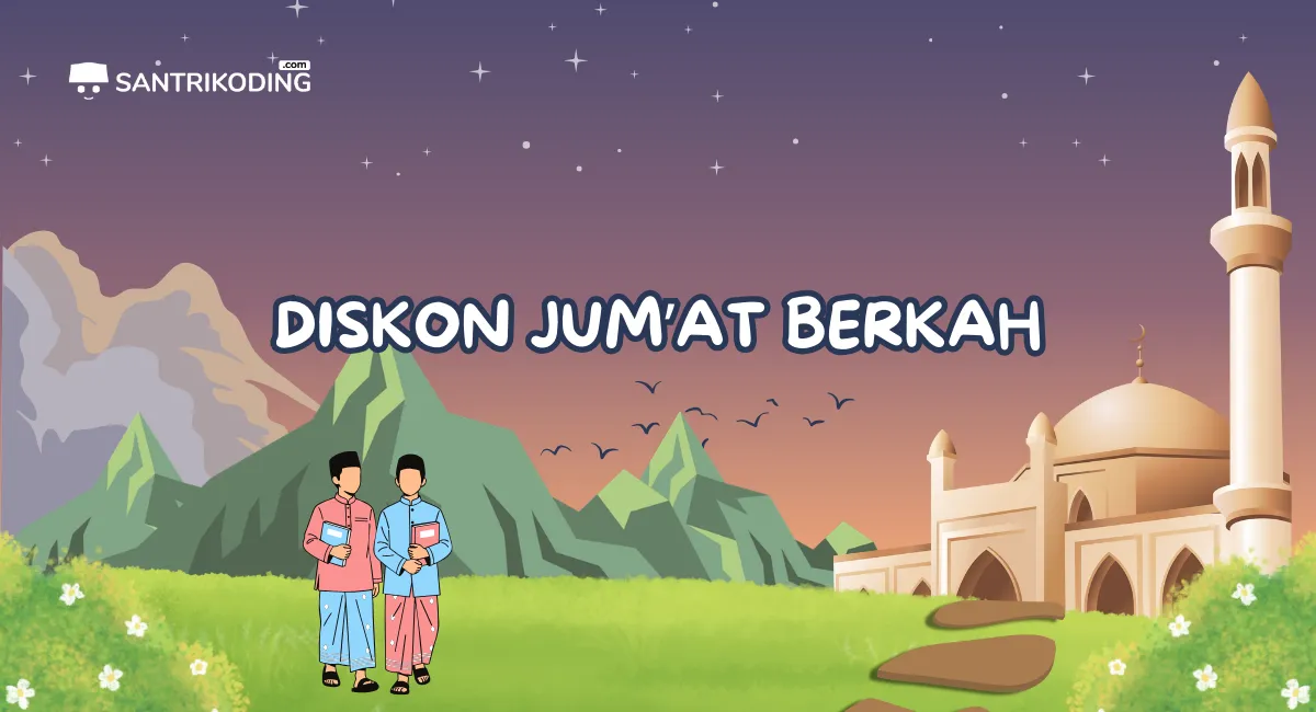 Jumat Berkah – Promo Spesial Fullstack Developer di SantriKoding