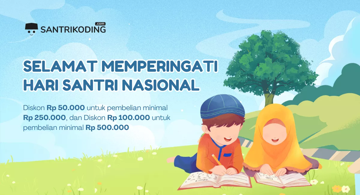 Promo Hari Santri Nasional 2024