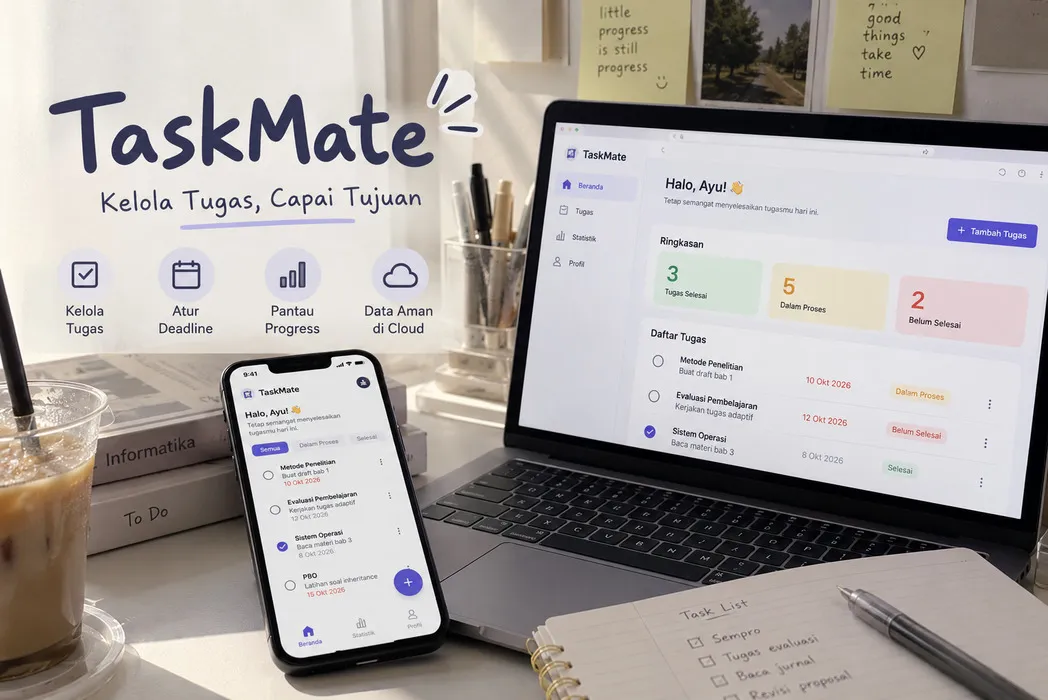 TaskMate – Aplikasi Pengelolaan Tugas Mahasiswa