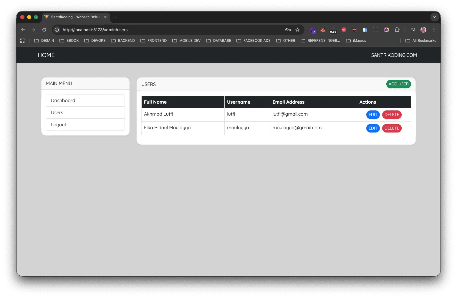 Fullstack Javascript developer dengan Bun, Hono dan React