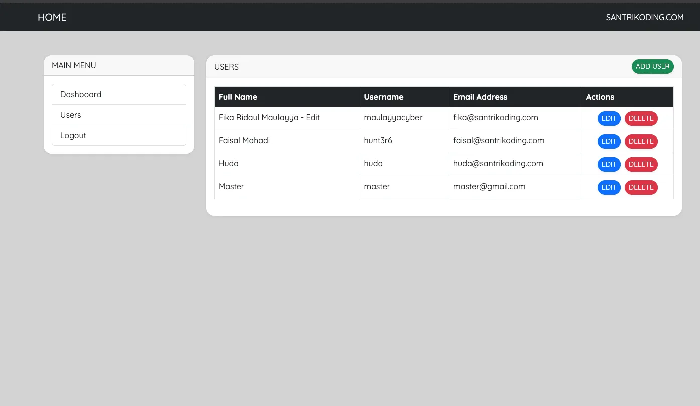 Fullstack Developer dengan Golang dan Vue