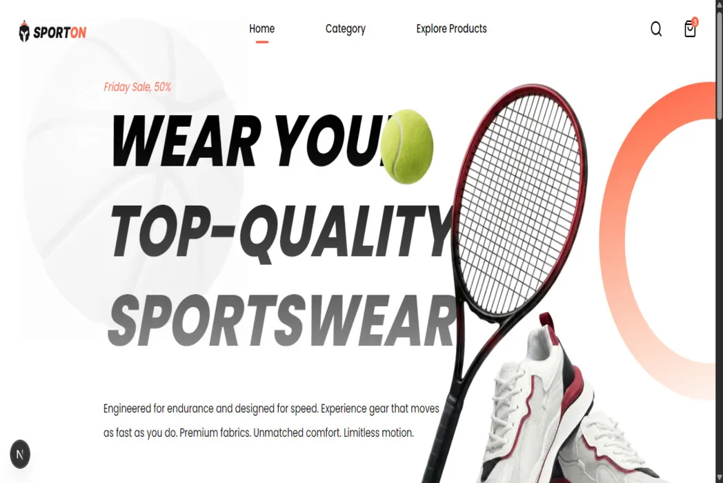 Sport Shop Web