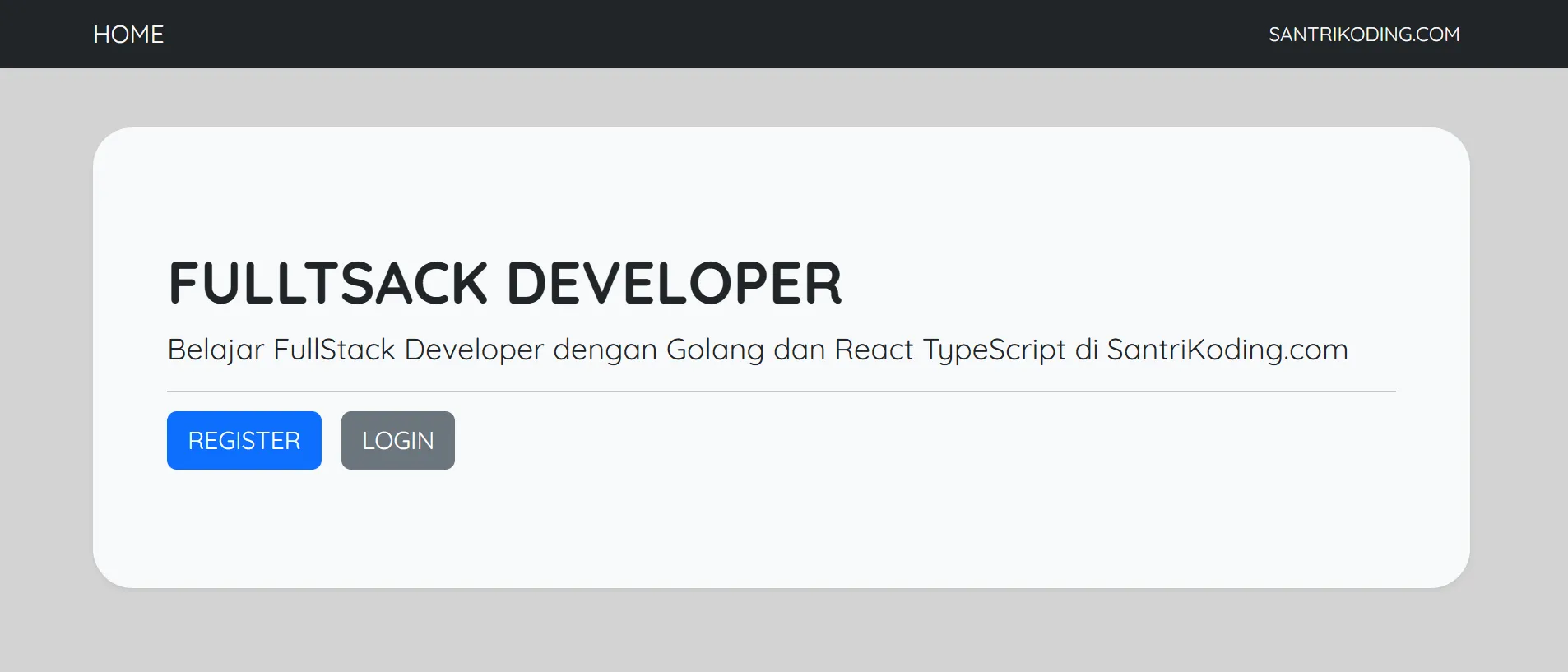 Golang dan Reach