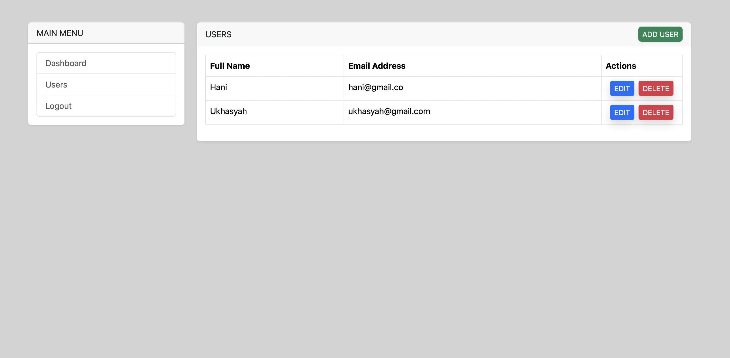 Full Stack Vue & Express