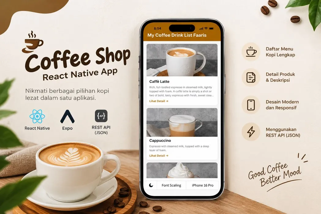 Coffee Shop App — React Native