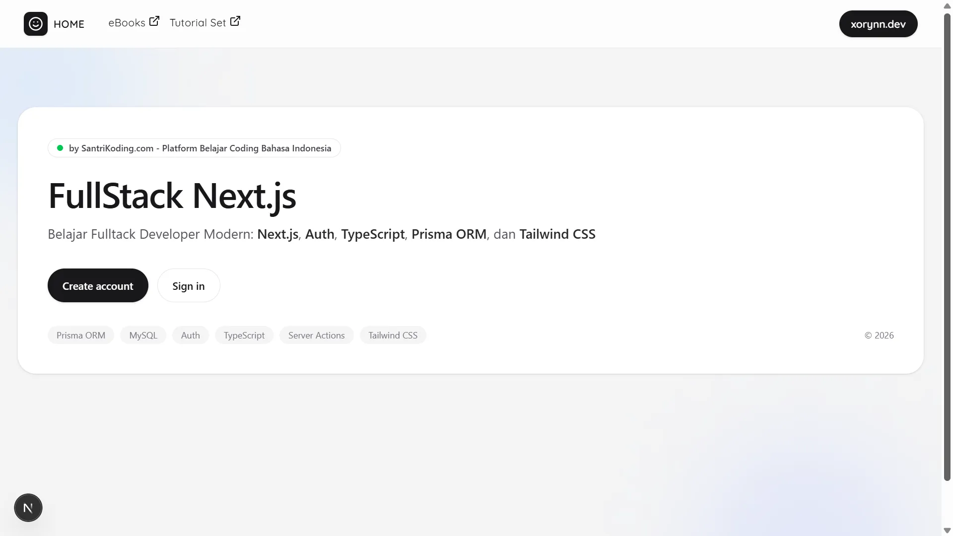 eBook Next.js