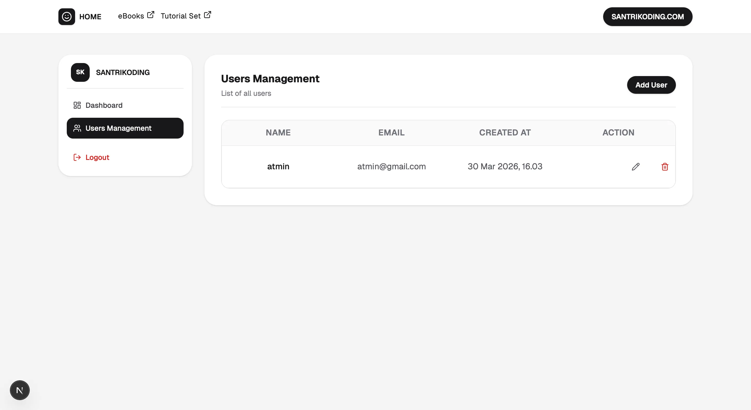 User Management