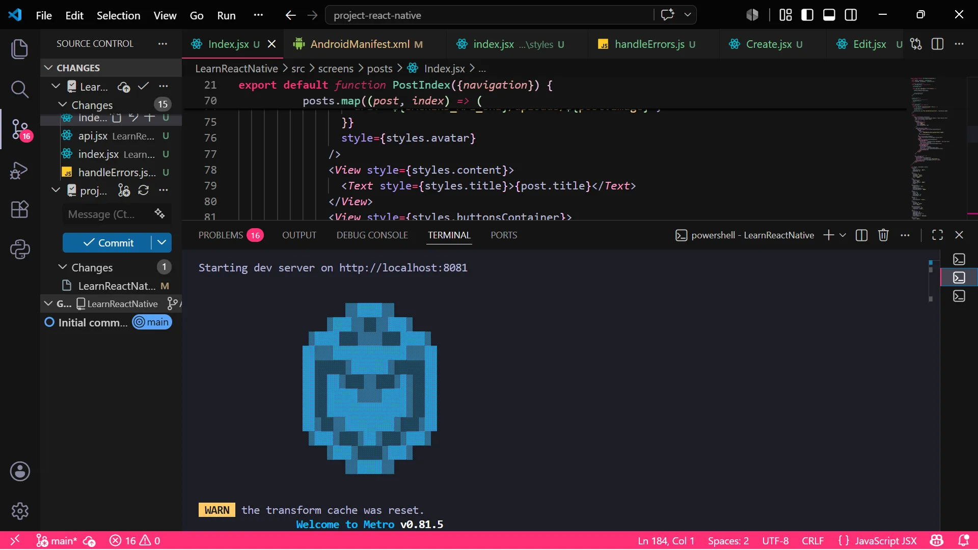 Project React Native